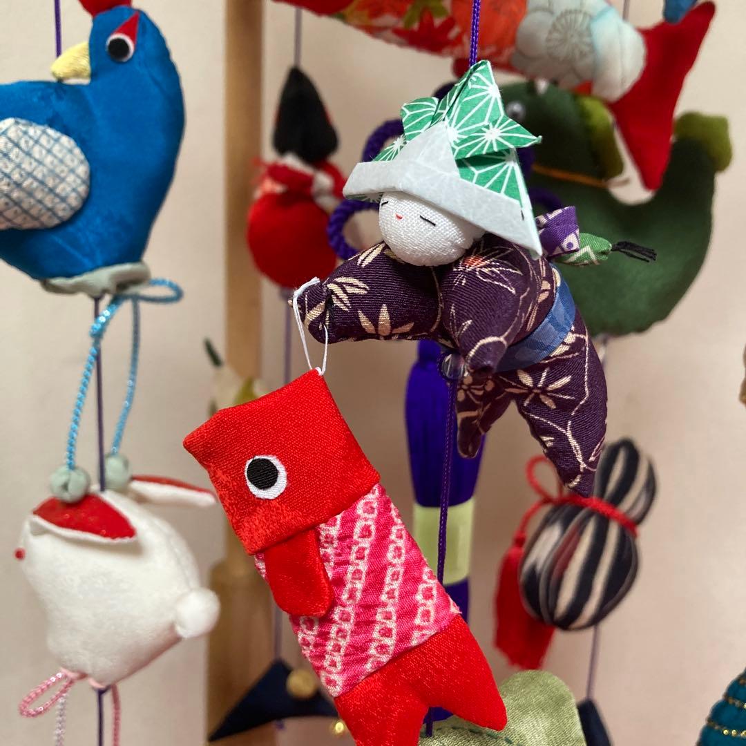 534 トリプル 吊るし雛　吊るし飾り　端午の節句