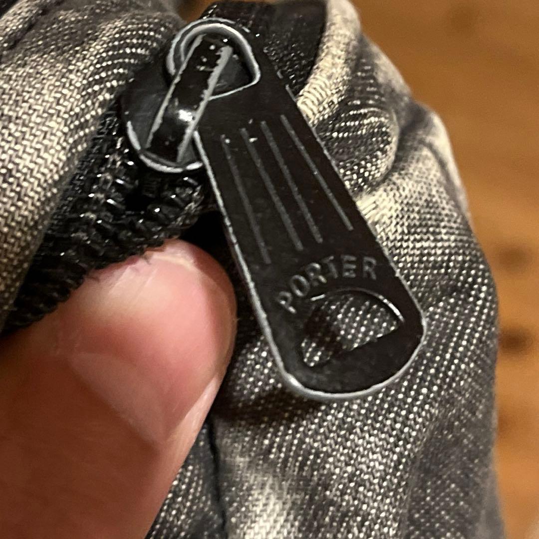 PORTER グレー ショルダーバッグ　テヘラン　ビームス