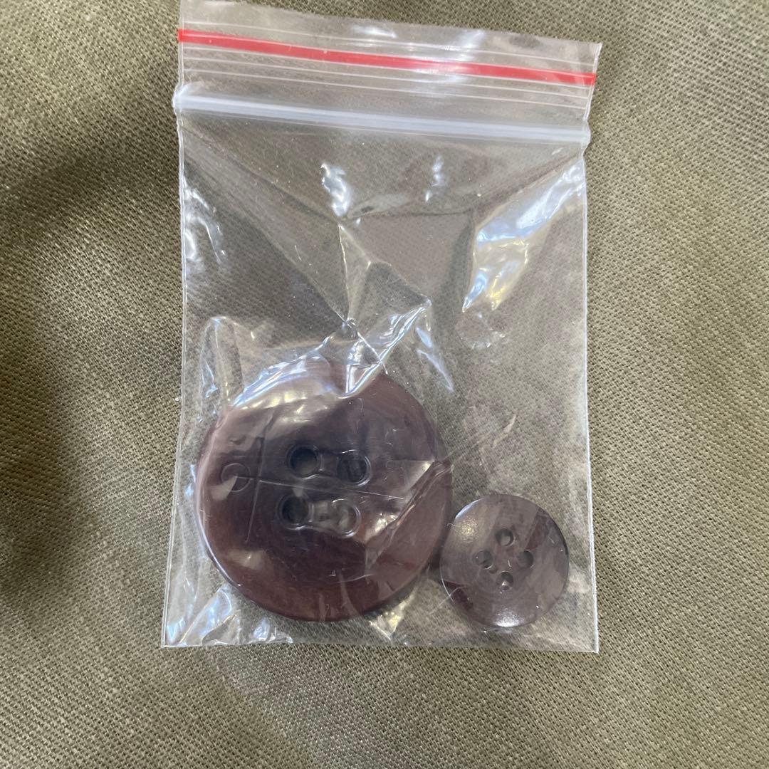 美品 RRL ダブルアールエル ウール ピーコート M カーキ 替えボタン付