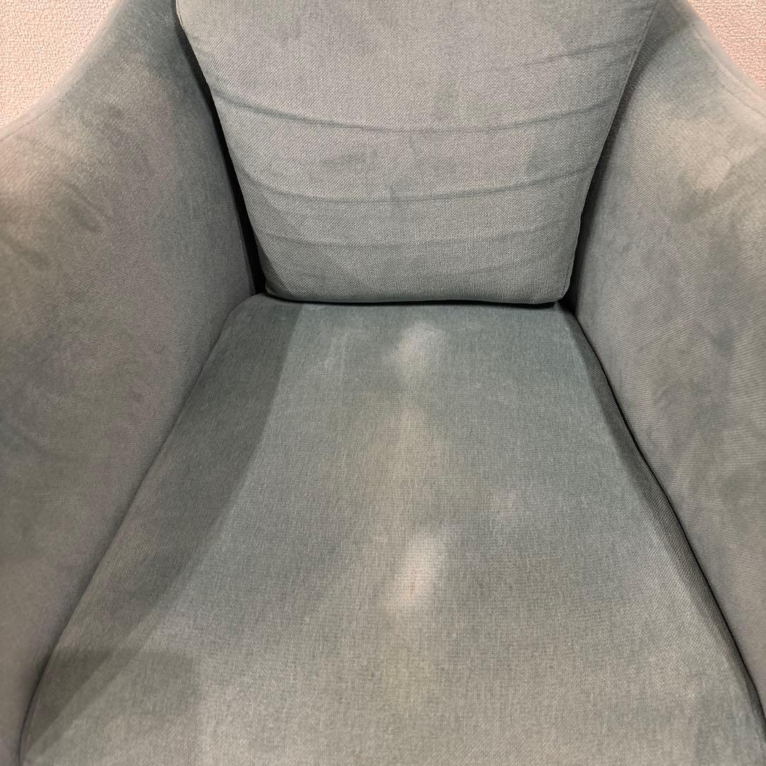 1人掛けソファ MINI MILLER ARM CHAIR Blue Gray