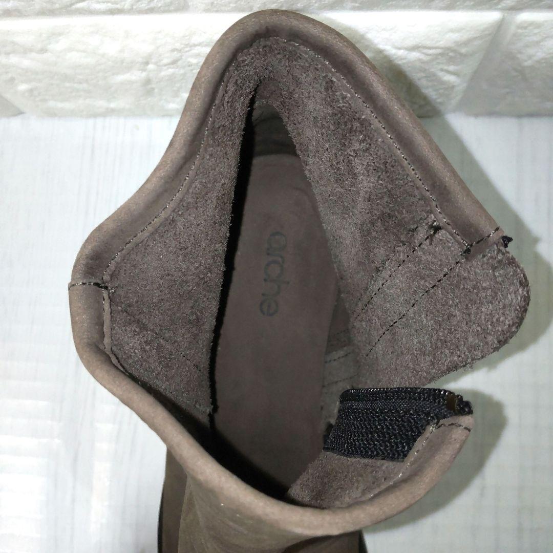 美品✨定番✨アルシュ arche/DENIKI/本革/ショートブーツ