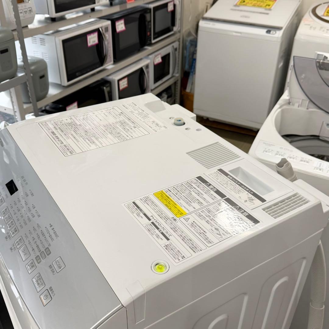 アイリス 2020年製 8.0/3.0kgドラム式洗濯機 ふんわり乾燥 温水洗浄