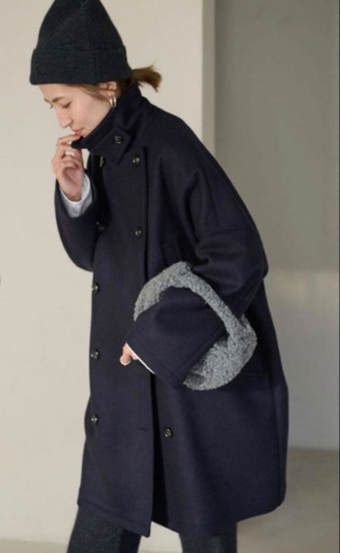 Framework ネイビー ピーコート サイズ38