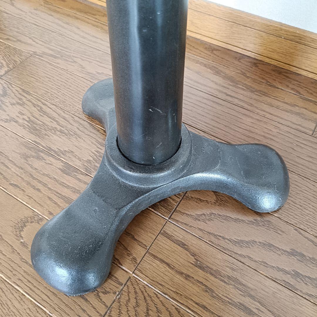 インダストリアル アイアン スツール ビンテージ singer 本革 チェア ①