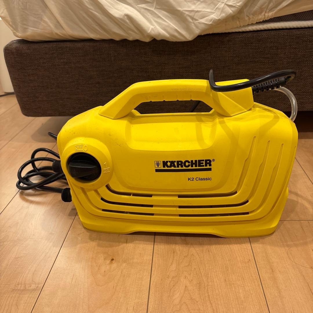 KARCHER K2 Classic 高圧洗浄機 説明書付き