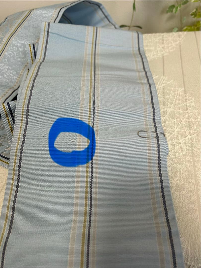 難あり商品 kimono 浴衣 博多織 リバーシブル 半幅帯 小袋帯 並尺 新品