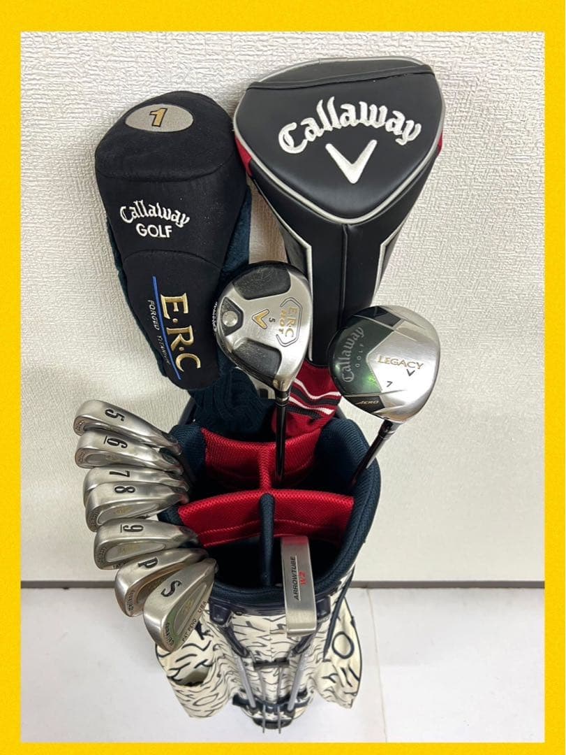 早い者勝ち！人気のキャロウェイ ゴルフクラブセット ⛳️ドライバー2本付き！