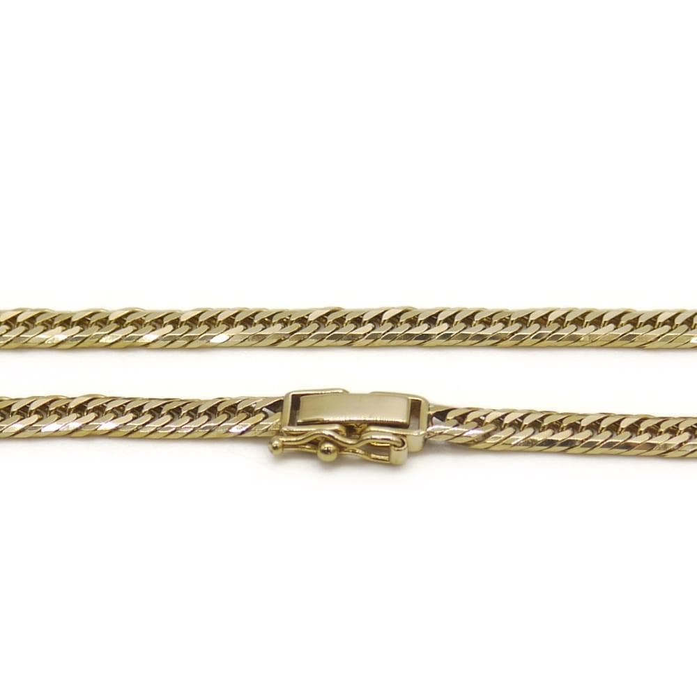 10g K18 喜平8面トリプルアンクレット 18金 アンクレット Y04813