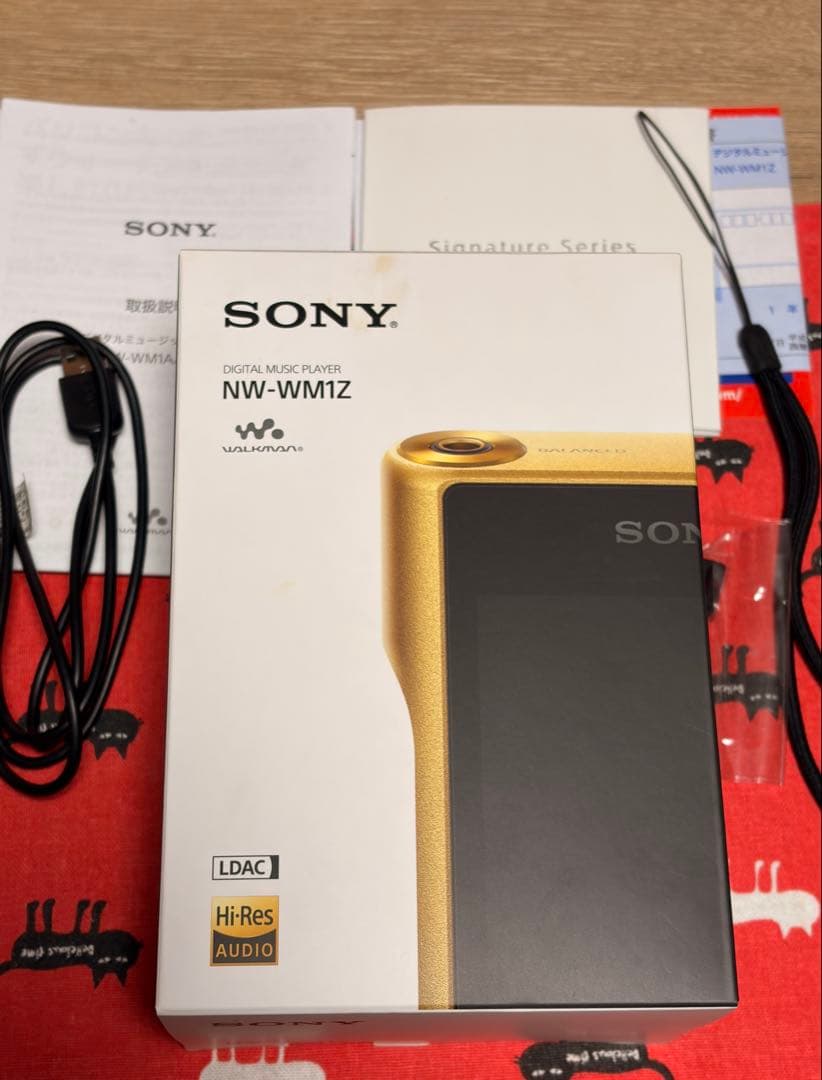 美品 SONY ウォークマン NW-WM1Z ハイレゾ バランス接続対応