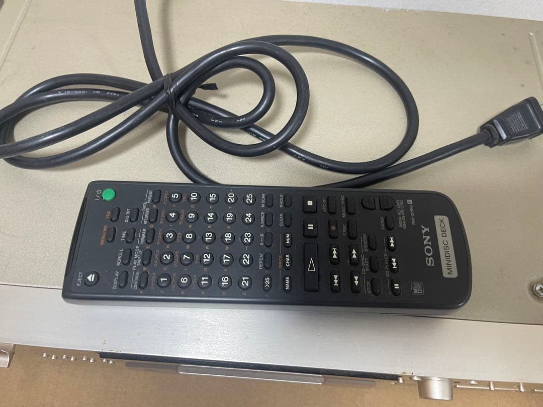 ラジオ・コンポ SONY model no MDS-JB920