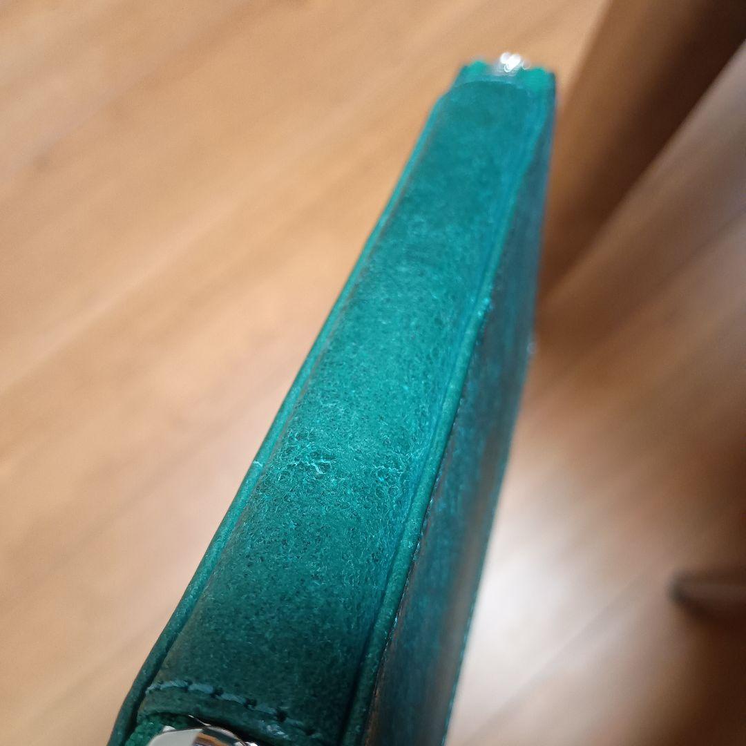 LUDDITE　ラウンドジップペンケース　エッセンシャル MAYA　ティール