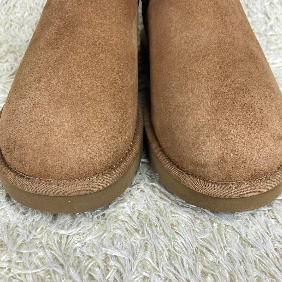 『未使用級』UGG アグ ムートンブーツ クラシック ショート 2 ボア 24