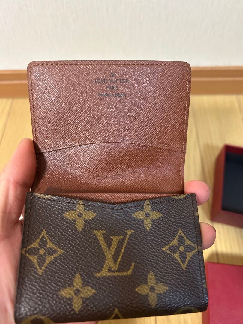 LOUIS VUITTON ルイヴィトン モノグラム　名刺入れ　新品未使用