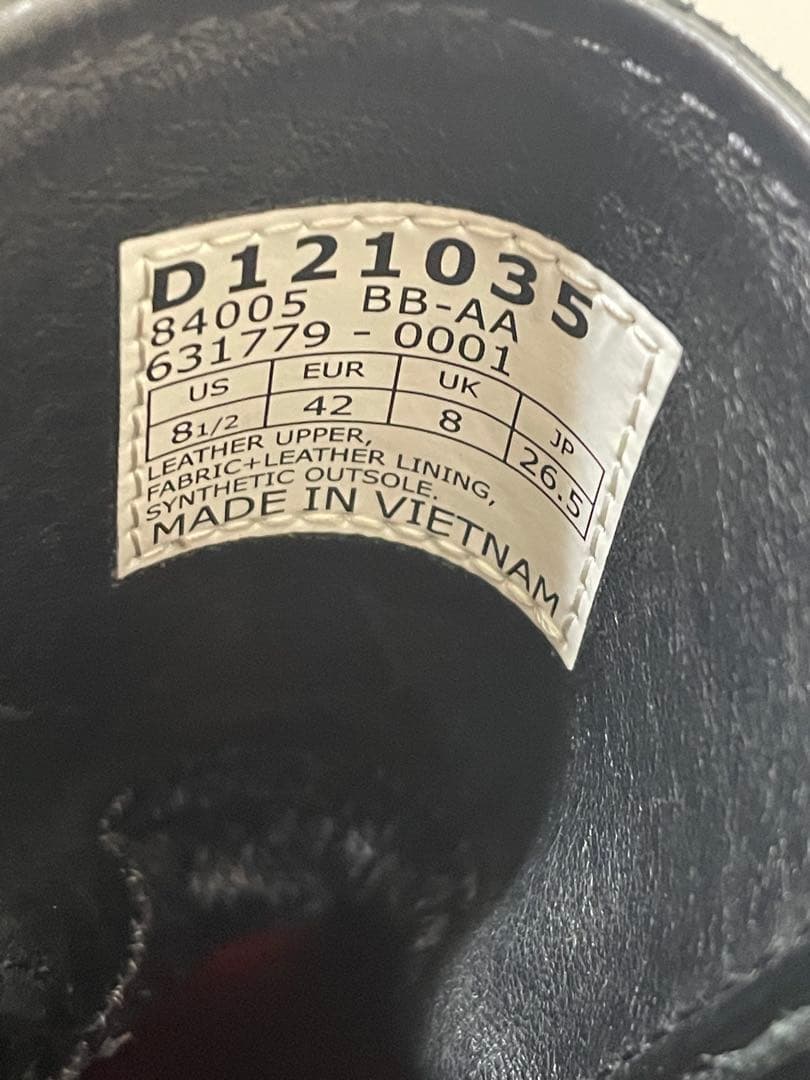 【P】ダナー ゲンテンスティック ブーツ ゴアテックス　D121035