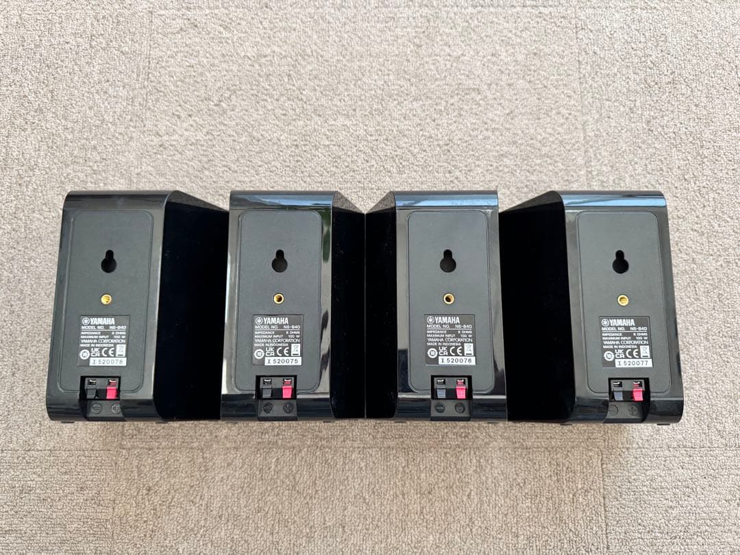 YAMAHA ホームシアタースピーカー 5.1ch一式 NS-P41B動作OK