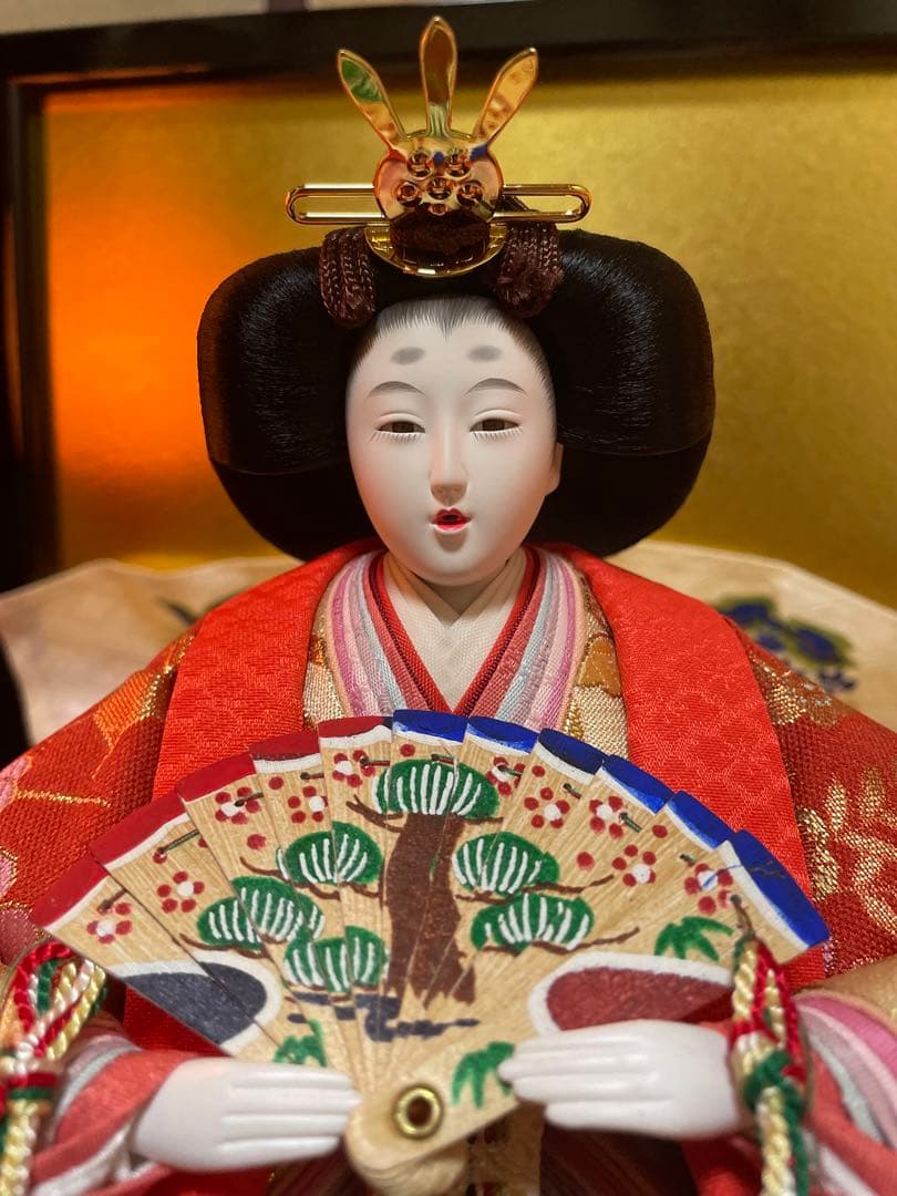 高級品雛人形セット ひな祭り用 京都三条東山 田中人形