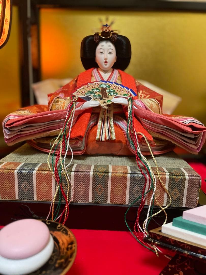 高級品雛人形セット ひな祭り用 京都三条東山 田中人形