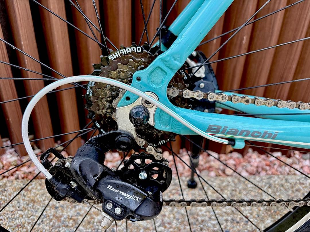 最終★引取限定【希少】57サイズ　Bianchi Roma4 ビアンキ　ローマ4