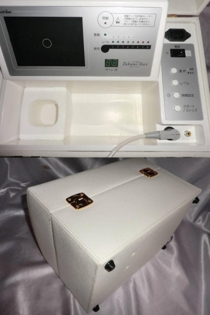 美品★☆たかの友梨★60倍レンズCCD搭載レーザー脱毛・美顔器☆【５２万円】