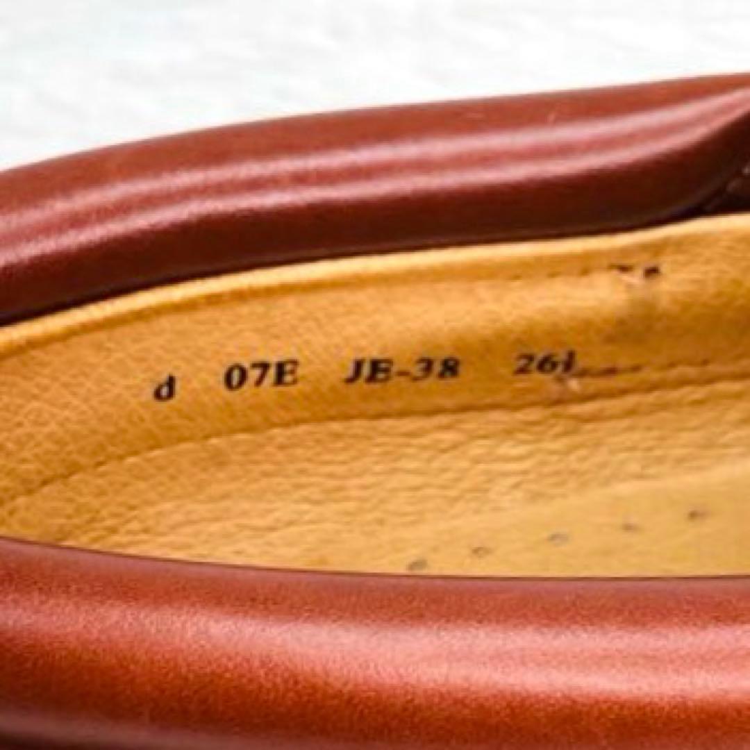 【極美品】REGAL26.5リーガル 3eye JE38 デッキシューズ レザー