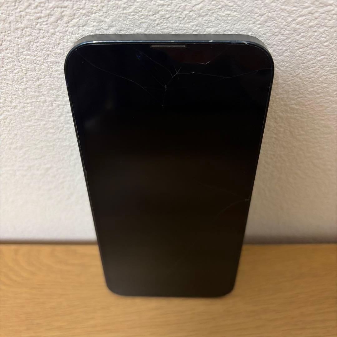 iPhone13 ミッドナイト 128GB 画面ひびあり