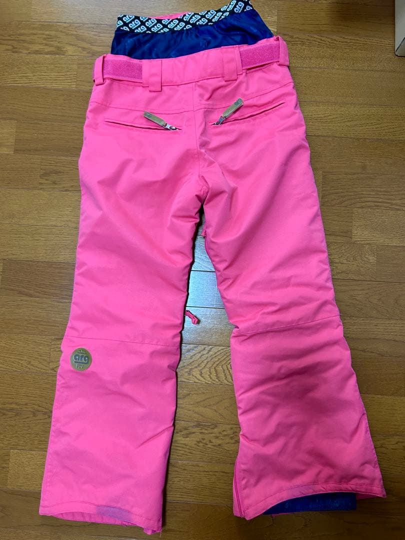 ARG ピンク スノーボードウェア S