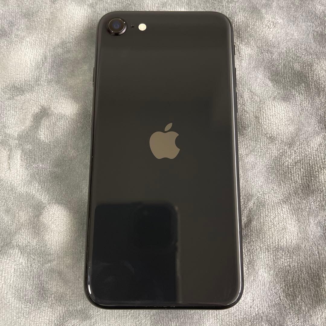 iPhoneSE (第2世代) ブラック バッテリー最大容量80% SIMフリー