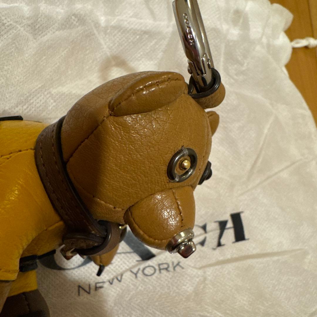 COACH テディベアキーホルダー PEANUTS スヌーピー チャーリー