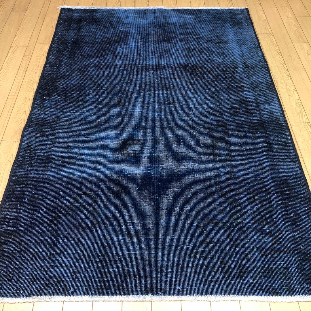 ペルシャ絨毯 ペルシャヴィンテージラグ 145x98 手織り オールド
