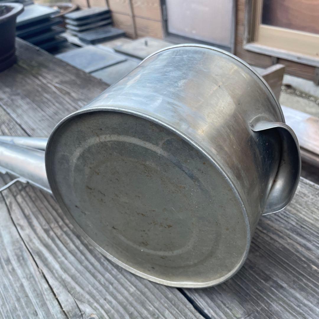 根岸産業「ステンレス製 竿長如雨露 (じょうろ)4号」【ジャンク品】