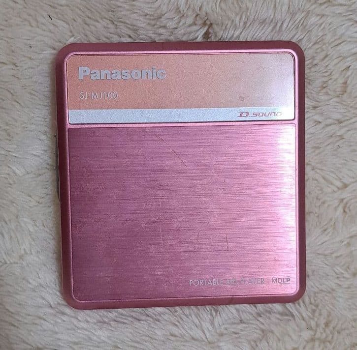 Panasonic ポータブルMDプレーヤー　SJ-MD100