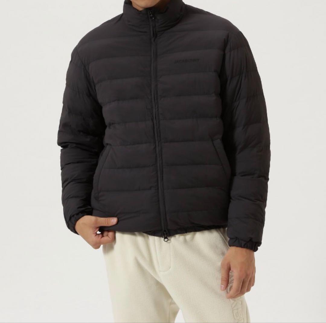 新品 パーリーゲイツ ジャックバニー 薄中綿ブルゾン(5)L/黒 最新モデル