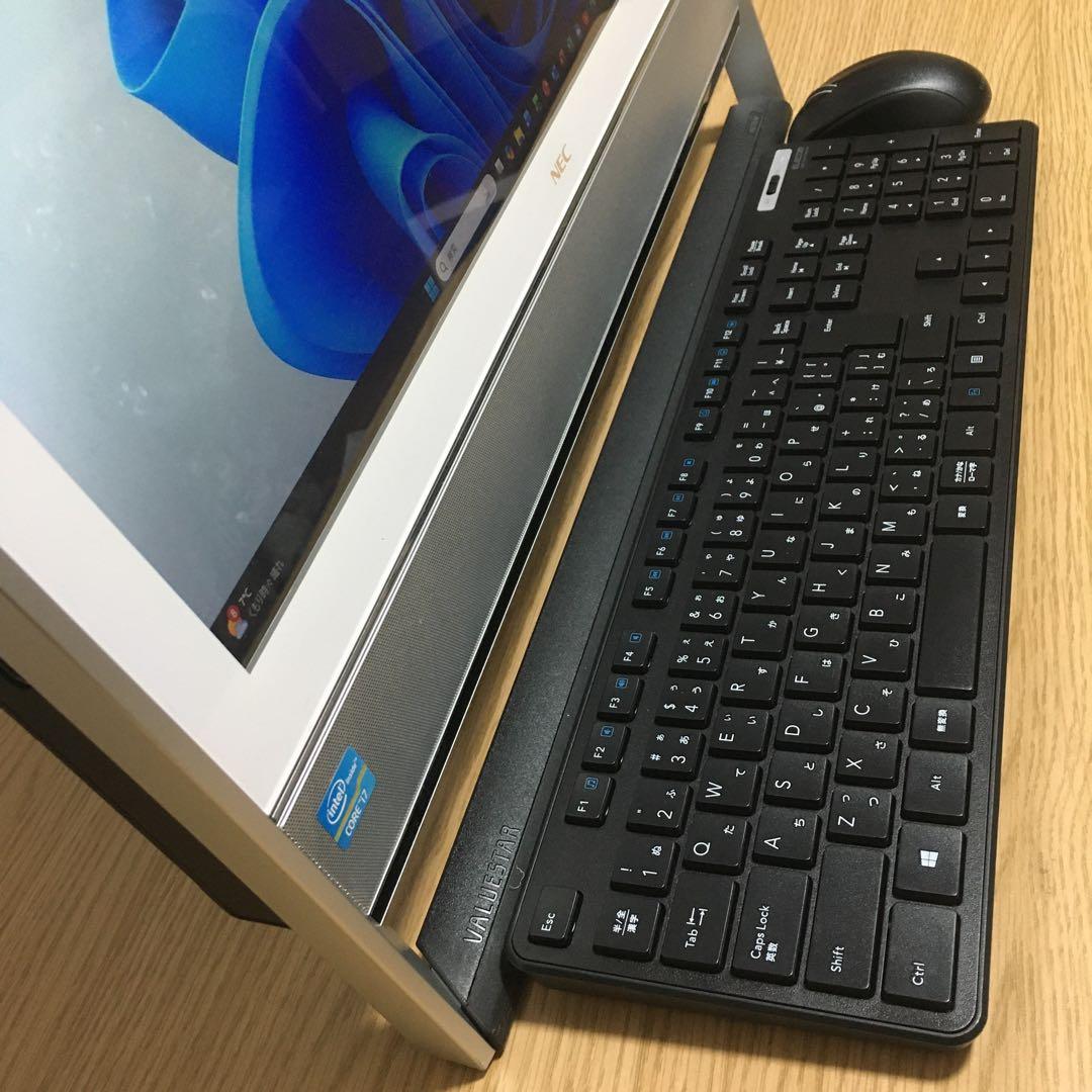 Win11 NEC VALUESTAR 最強i7 一体型 デスクトップPC