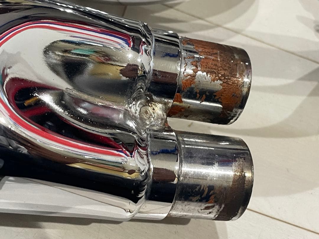 ケンテック　ローライダー2in1マフラー　90φ ドラッグスター クラシック