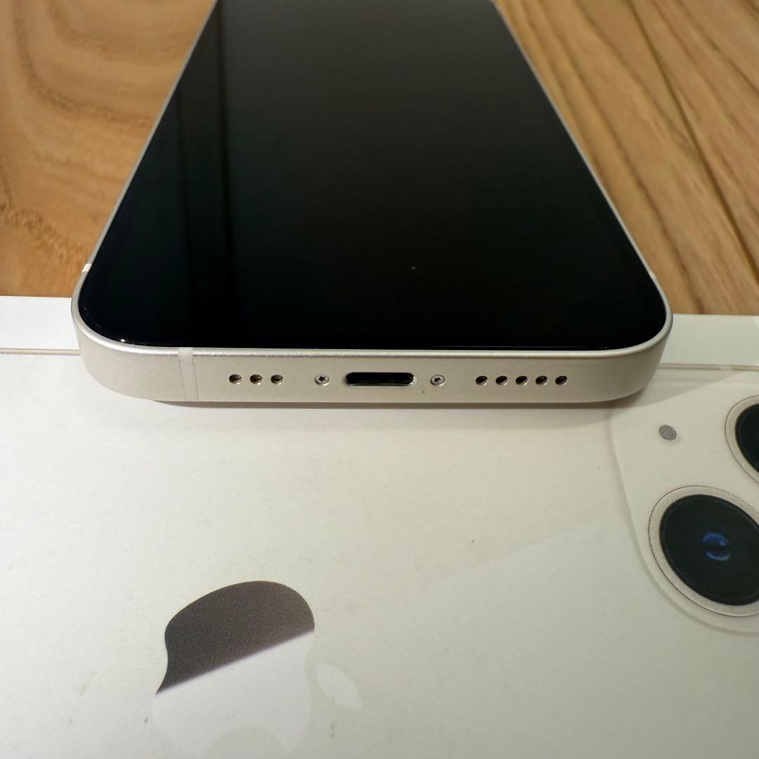 iPhone13 256㎇ スターライト 美品 バッテリ残量83% SIMフリー