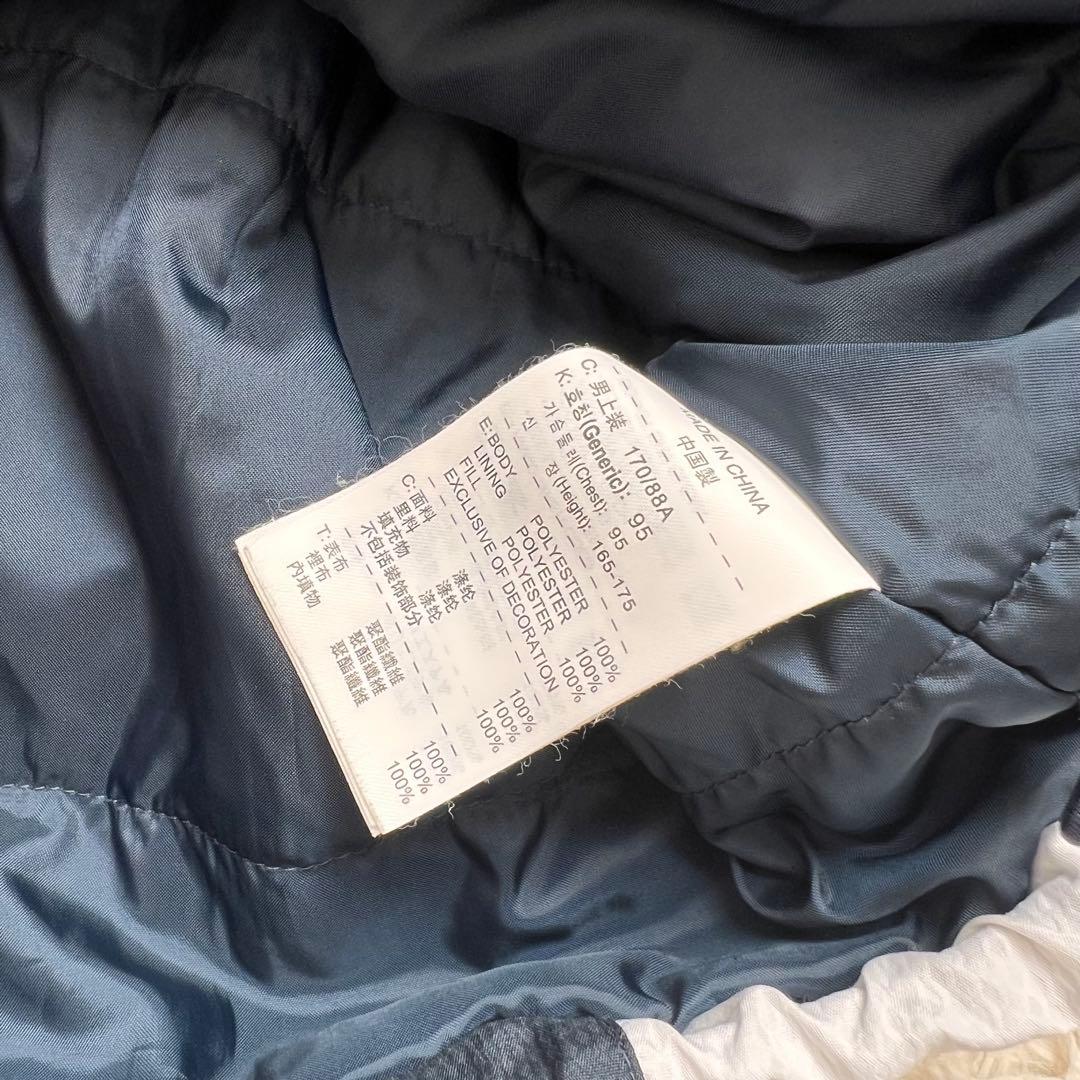 00s nike 短丈　マンチェスターU ナイロンジャケット　ドローコード　M