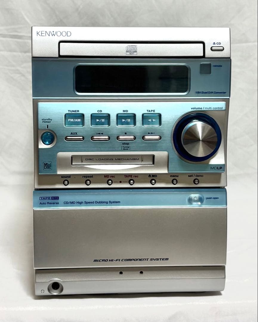 KENWOOD ミニコンポ RXD-SJ3MD CD/MD/TAPE/RADIO