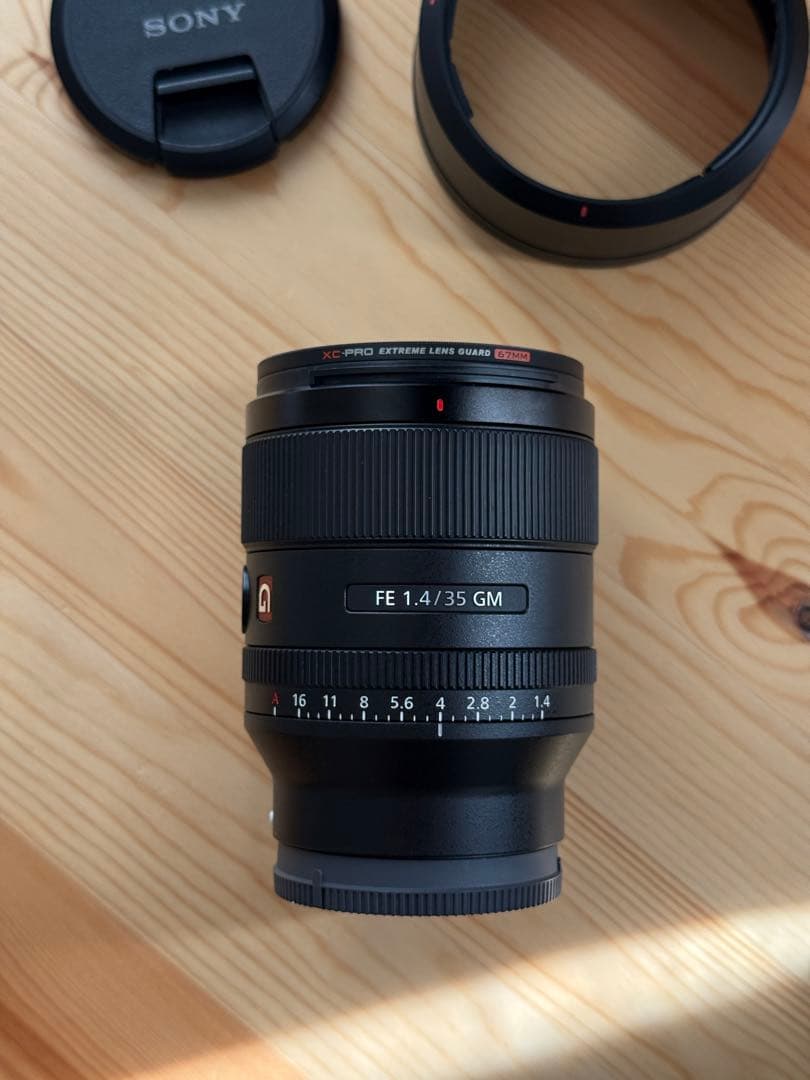 SONY 35mm f1.4 GM 単焦点レンズ