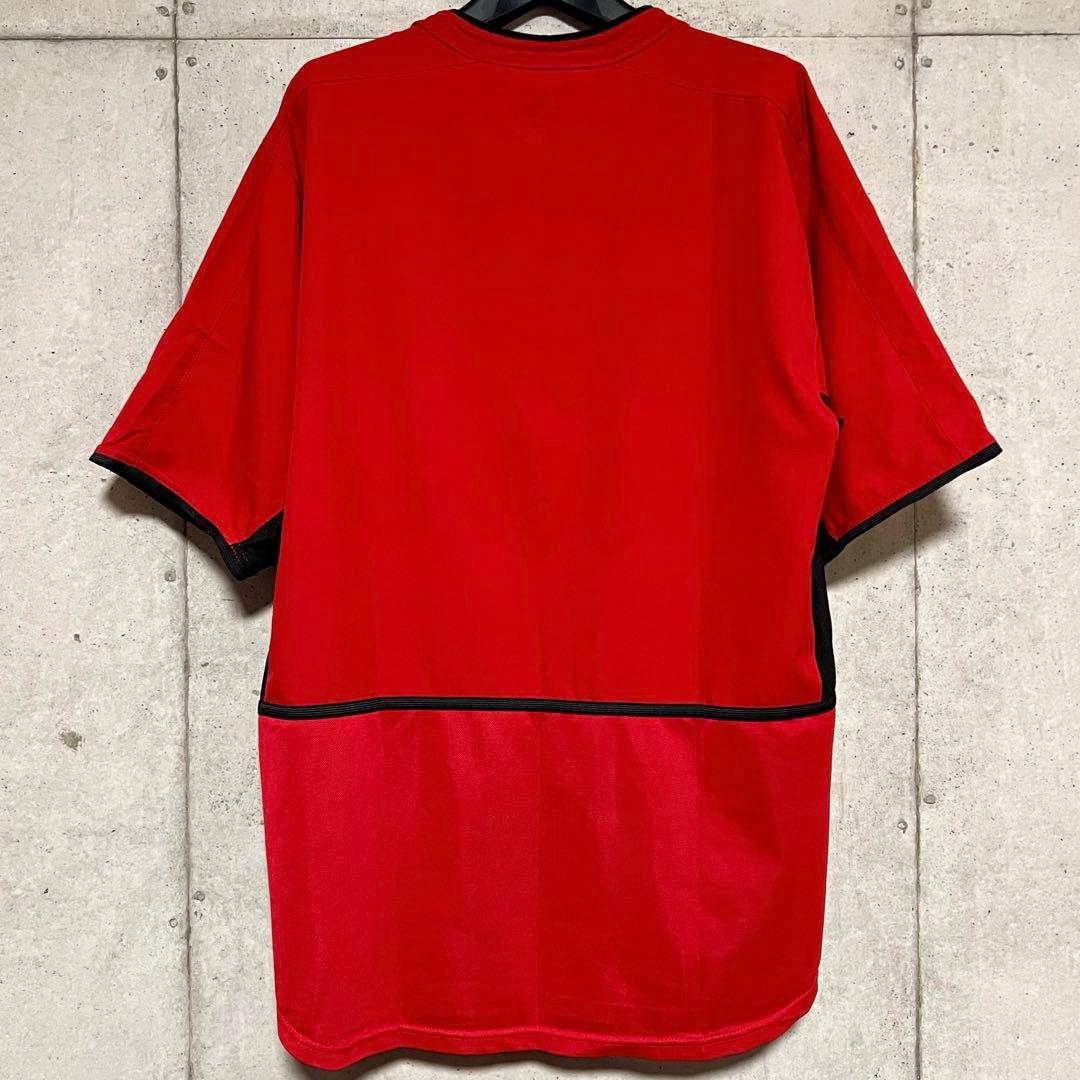 【希少！】02-04 マンチェスター・U【Lサイズ】ホームユニフォーム