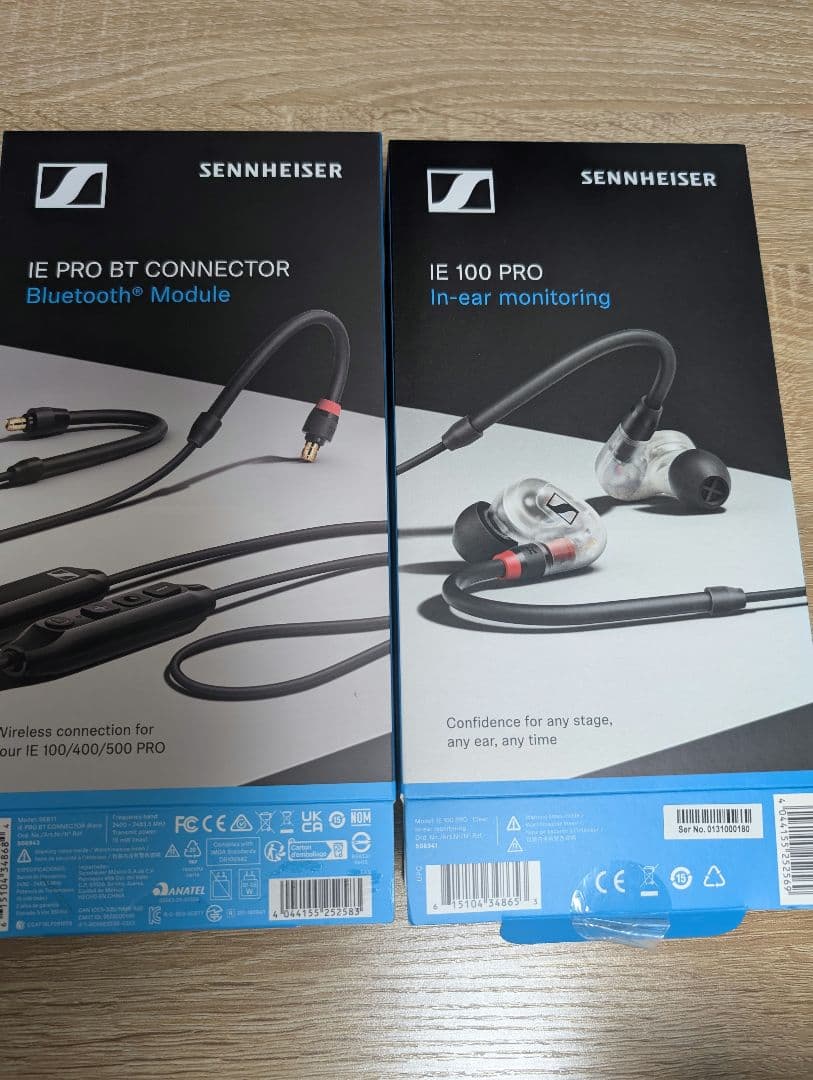 IE100PRO + IE PROコネクター + BTD700　3個セット