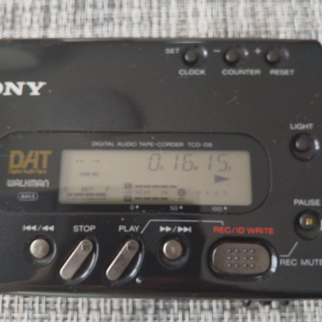 訳アリ ソニーデジタルオーディオカセットDATウォークマンTCD-D8