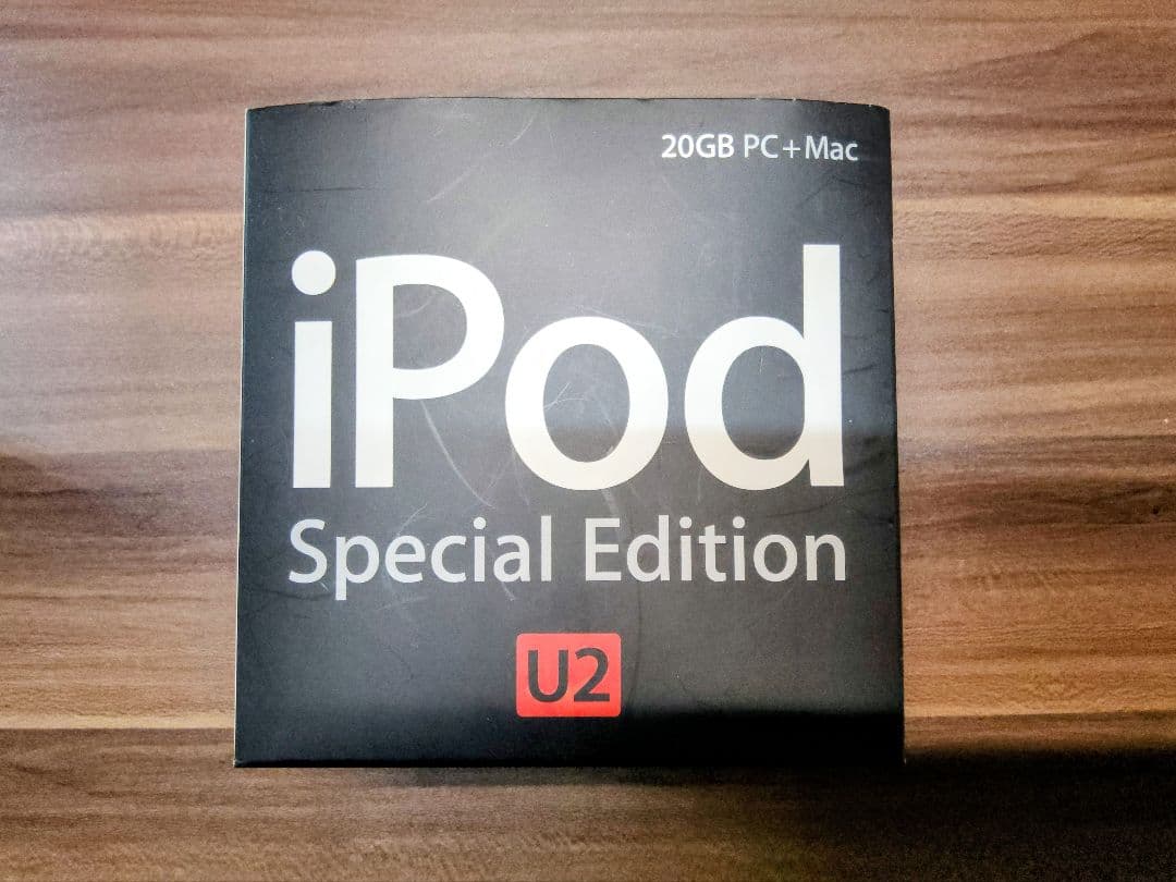 ジャンク APPLE iPod U2 スペシャルエディション MA127J/A