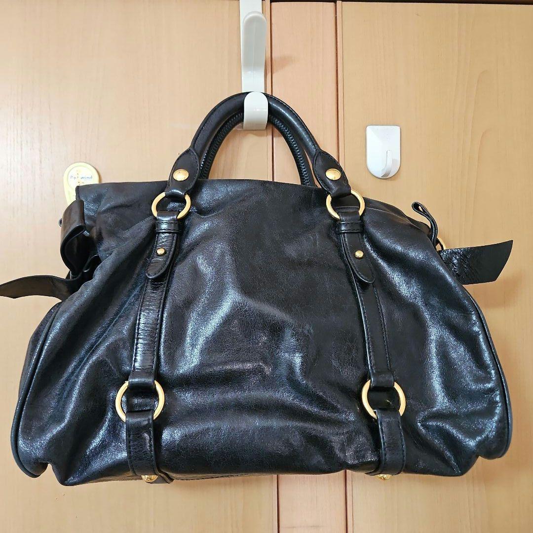 MIU MIU ヴィッテロルクス　ブラック