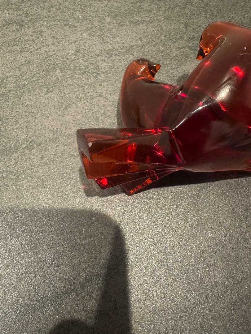 Baccarat バカラ 鳩の置物