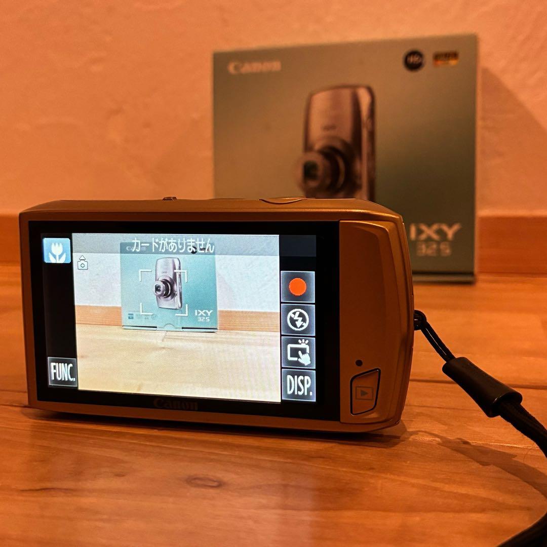 極美品‼️Canon IXY 32S コンパクトデジタルカメラ ゴールド
