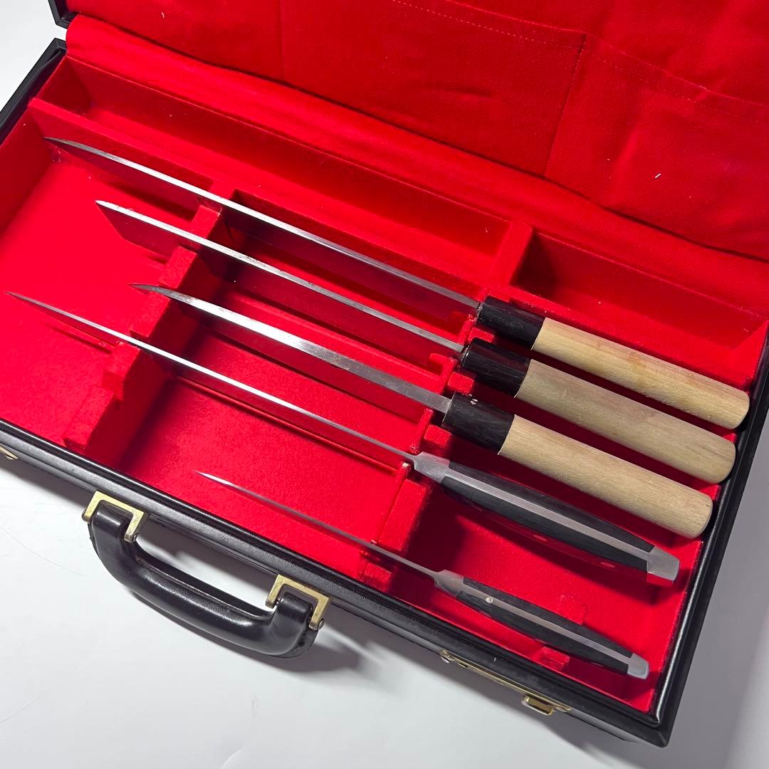 武蔵野 木屋 GOLDHAMSTER ゴールドハムスター 包丁セット ５本セット