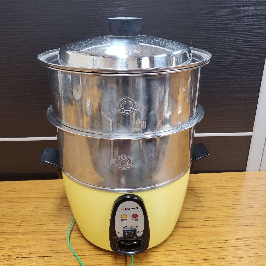 TATUNG ステンレス 三段蒸し器　大同電鍋６L用