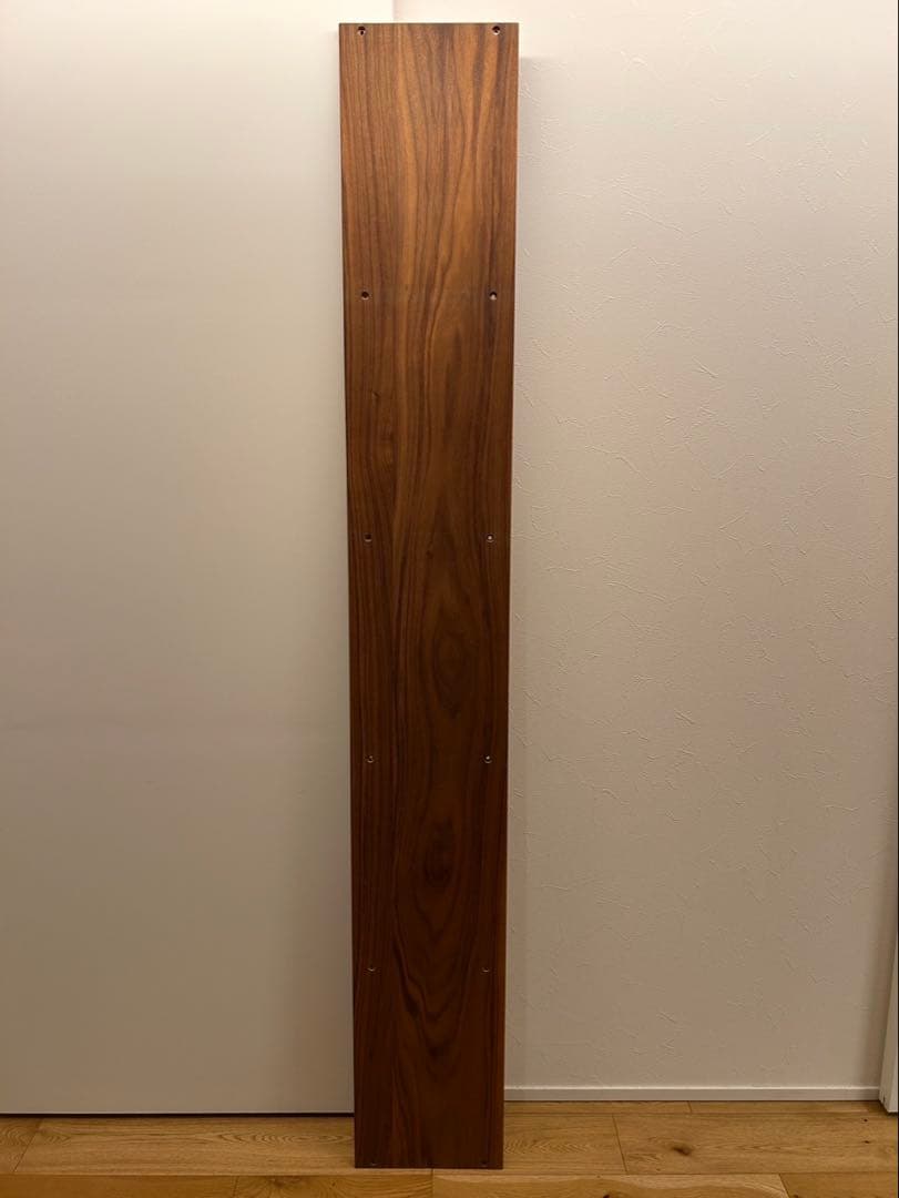 無印良品 スタッキングシェルフ・追加５段・ウォールナット材