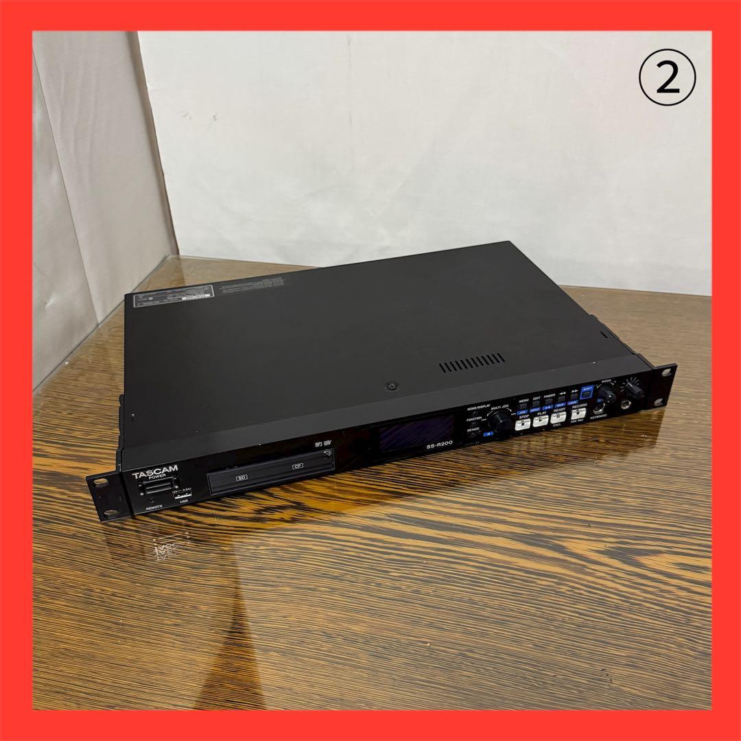 TASCAM ステレオオーディオレコーダー SS-R200 ②