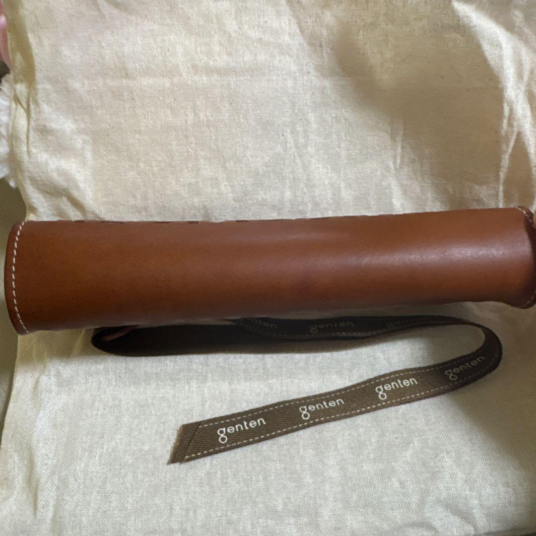 ゲンテン　genten カットワーク　ペンケース　筆箱　メガネケース